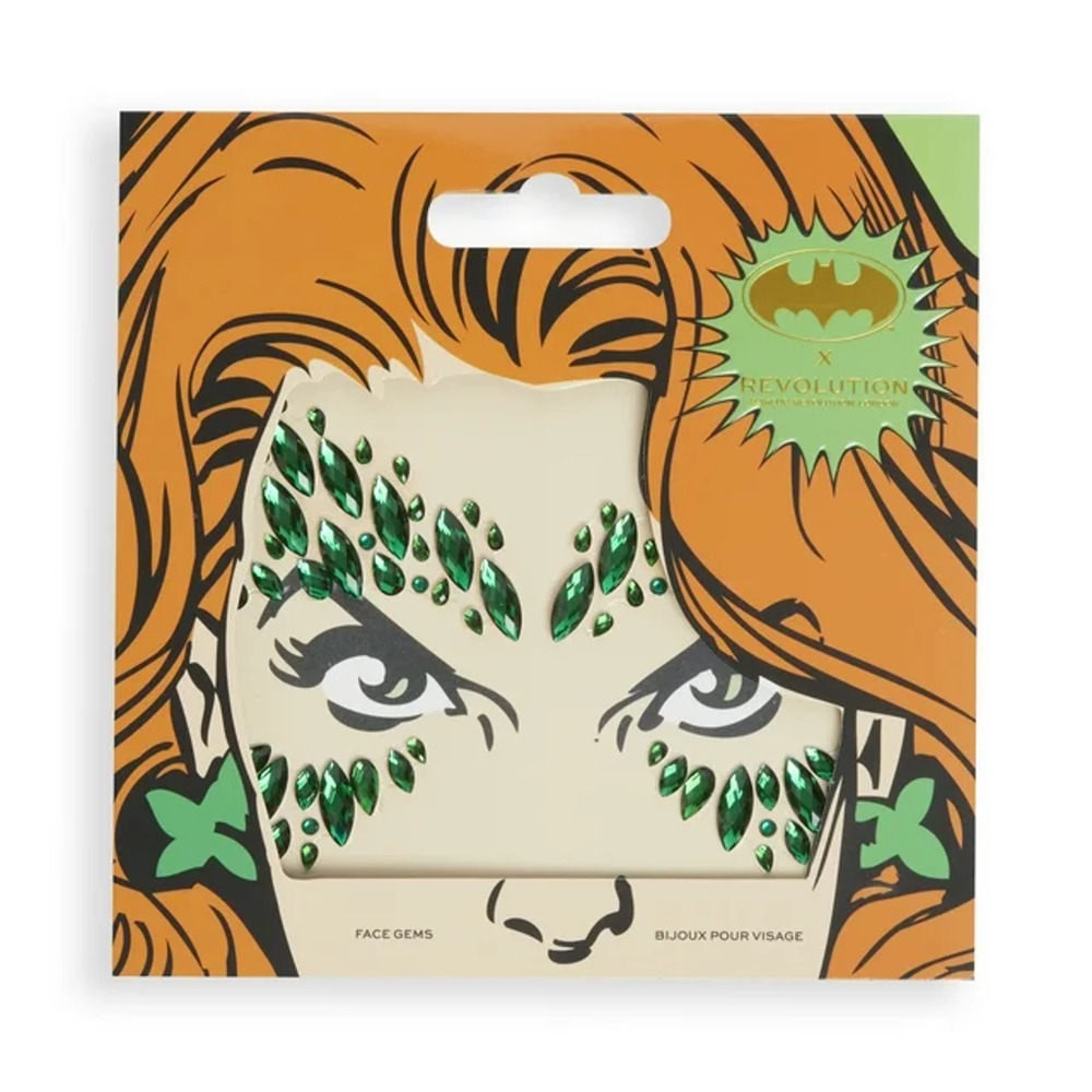 DC X Revolution Makeup Poison Ivy Face Gems Halloween Costume DC NEW